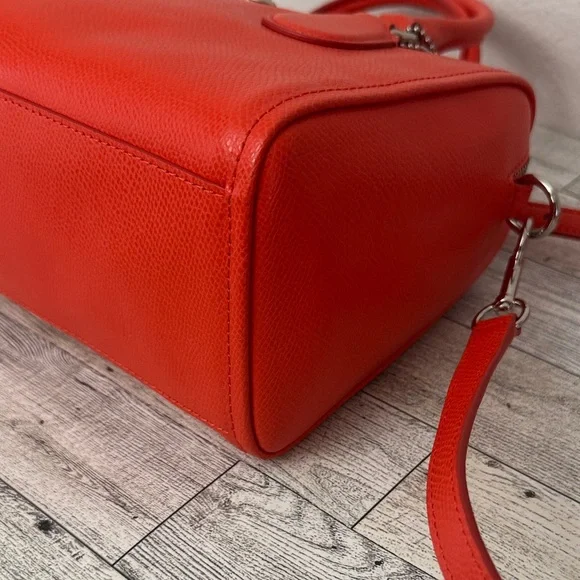 Coach Mini Bennett Crossgrain Leather Satchel NWOT - Picture 8 of 14